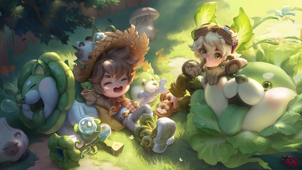 Luban No.7 veggie skin